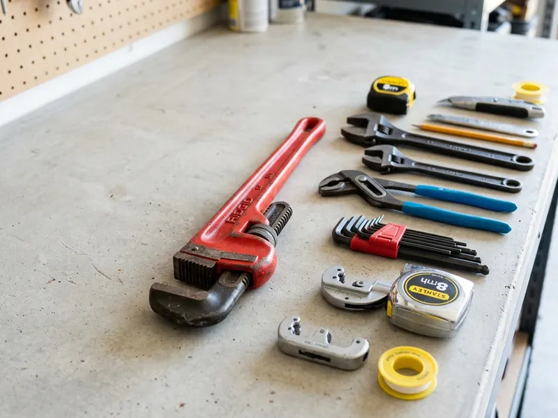 Professional plumbers in Waldo, AR equipped with top-tier tools for residential and commercial plumbing services.